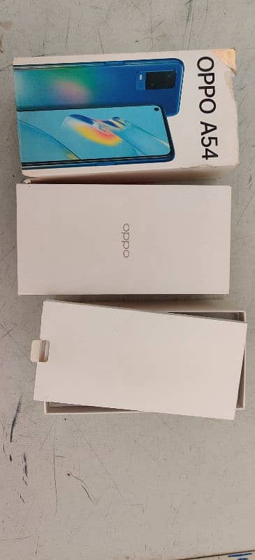 oppo a54 4/128 with box exchange possible 1