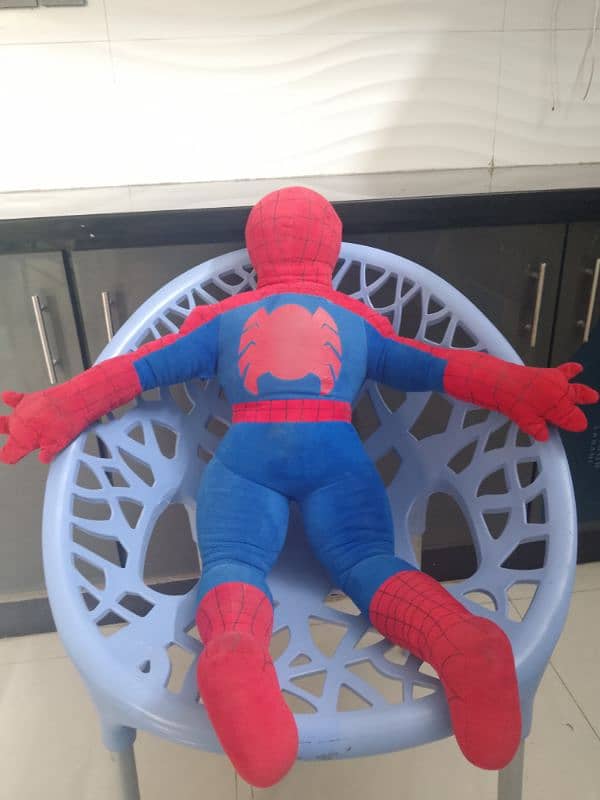 Gigantic spider man stuffed toy 1