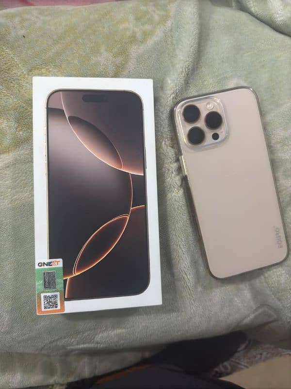 iPhone 16pro max256 GB pta approved 0