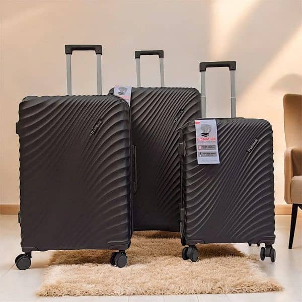 Luggage - Suitcase - Travel Bags - safari bags -3 pieces set -20+24+28 0