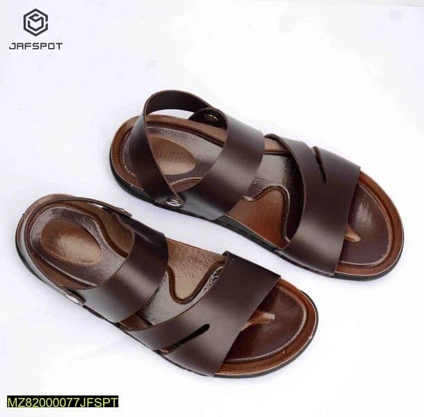 Men's Sandal- Jf033, Brown 0