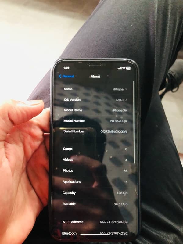 IPHONE XR JV ALL OK 128GB WATER PACK CONDITION 10/10 better86 3