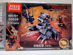 BOX PACK LEGO NINJA GO FOR TIGER SET WITH LIGHT