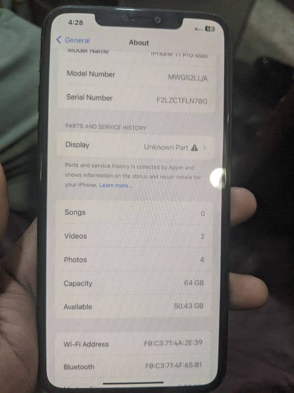 iPhone 11 pro max 64gb 2