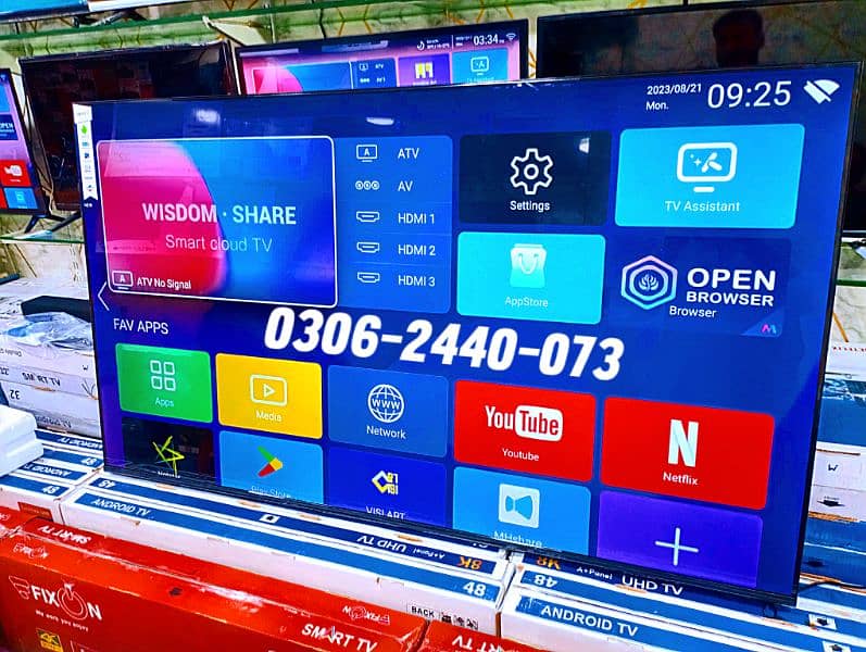 49" inch Smart LED TV new ARRIVALS 48" 55" 65" 75" 2k / 4k 0