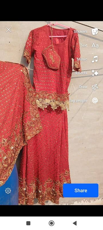 Bridal wedding wear 6