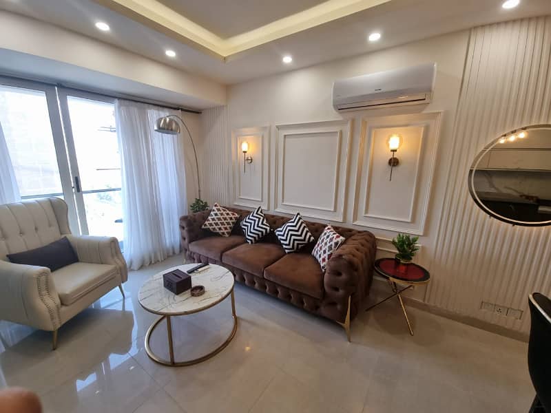 Luxury Furnished 1 Bedroom flat For Perday or Perweek in Islamabad 12