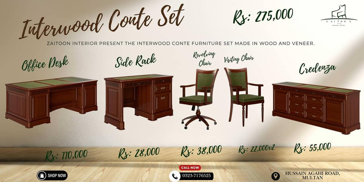 Executive Interwood furniture Set 0