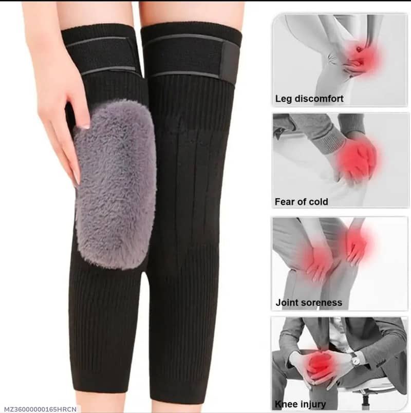 Knee Warmer | Wool Knee Pain Socks | Wool Knee Warmer Men and Women 1