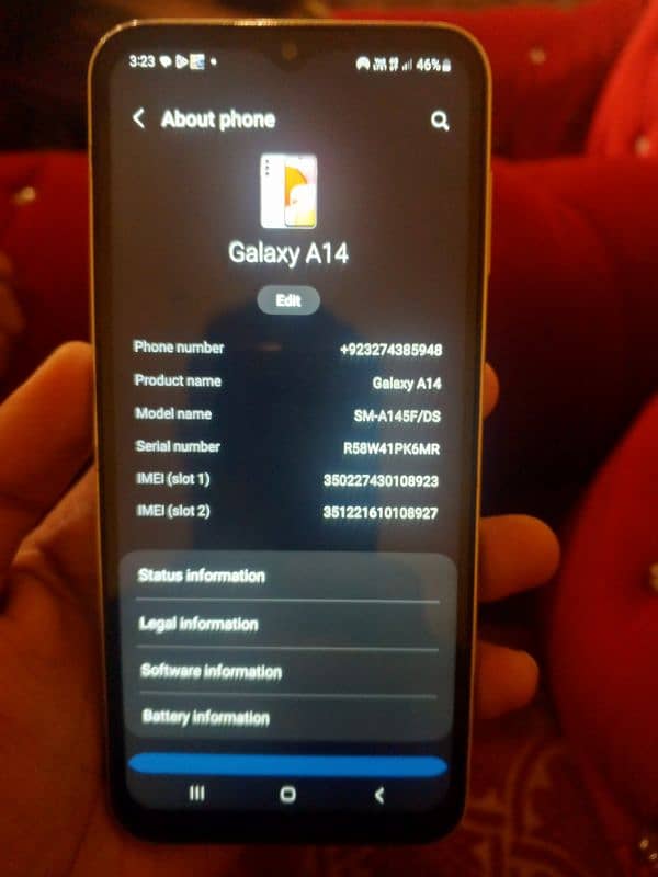 Samsung A 14 0