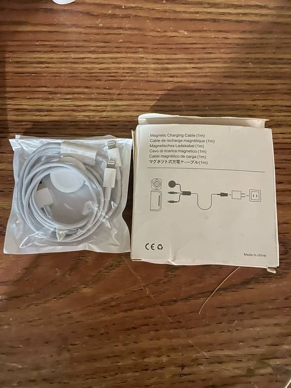 apple iphone, apple watch, airpods charger (3 in 1) 1M for apple dock 2