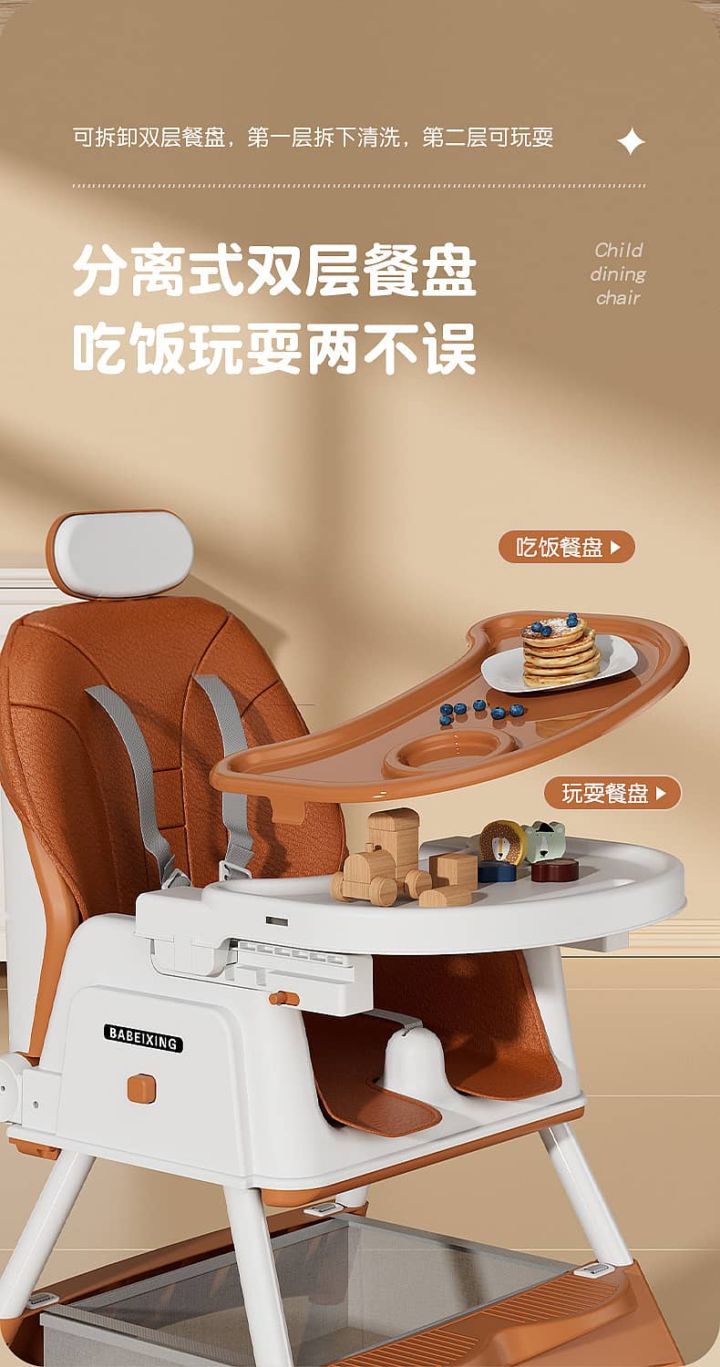 5 in 1 Baby Highchair 6