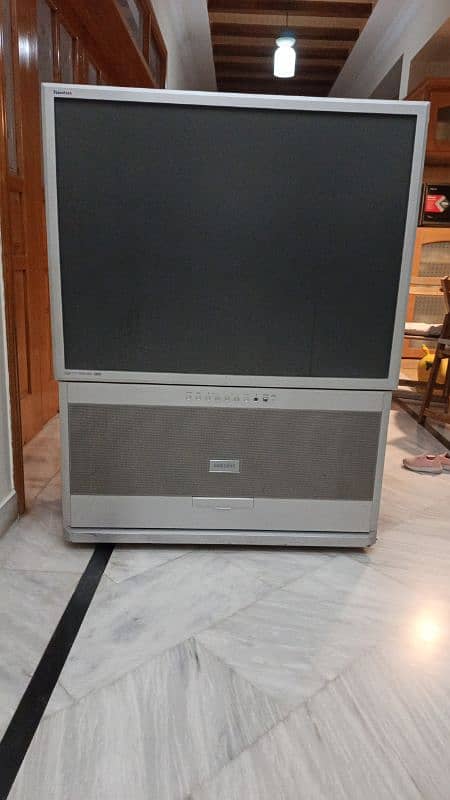 55 Inch Samsung Projection TV in Good Condition 0