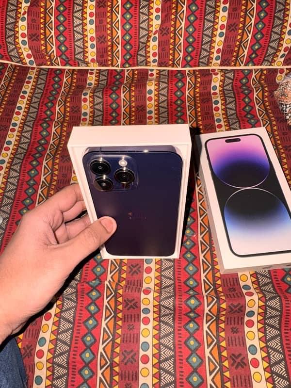 iphone 14 pro max HK dual sim 256gb Non PATA with box 10/10 condition 4