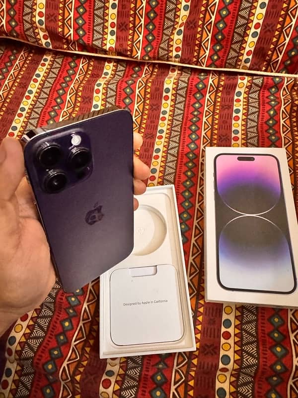 iphone 14 pro max HK dual sim 256gb Non PATA with box 10/10 condition 5