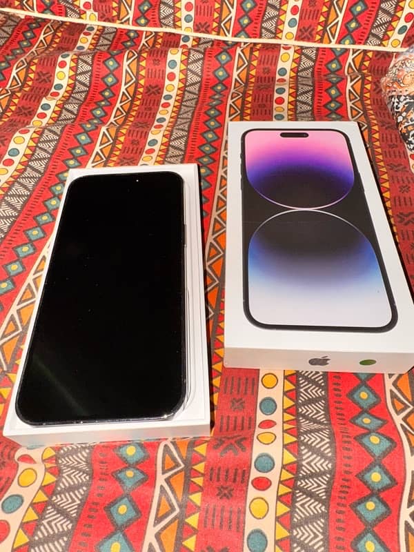 iphone 14 pro max HK dual sim 256gb Non PATA with box 10/10 condition 8