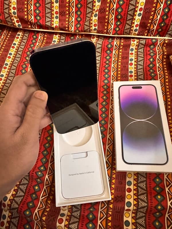 iphone 14 pro max HK dual sim 256gb Non PATA with box 10/10 condition 16