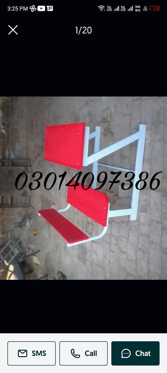 School furniture|Chair Table set | Bench| chairs| Student bench 13