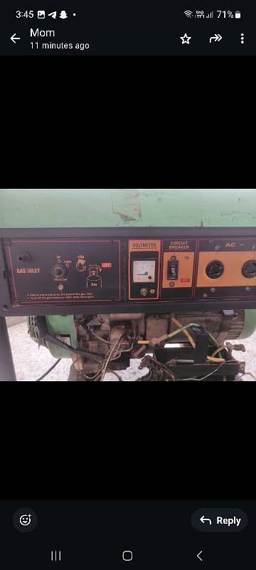 Gas generator Green Power 5 kva 4