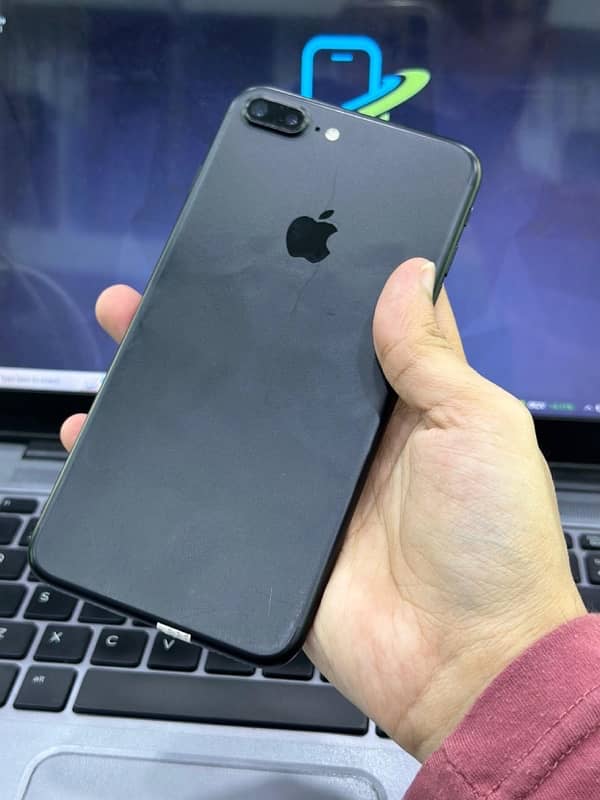 APPLE IPHONE 7PLUS 128GB FINGER FAILED PTA APPROVED BLACK COLOUR 2