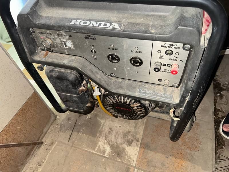 Honda Generator EG6500CXS – Like New Condition | 5.5 kVA for sale 2