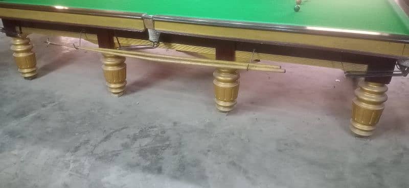 snooker table 6*12 candation 9/10 2