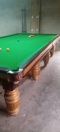 snooker table 6*12 candation 9/10