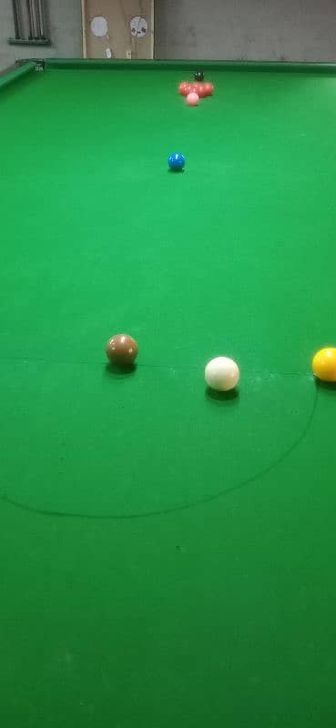 snooker table 6*12 candation 9/10 1