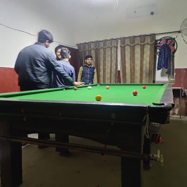 Snooker Table. 5/10 1 inch Marble 1