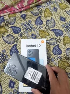 xiome Redmi 12 Brand New mobile 8_128 GB one Hand Use