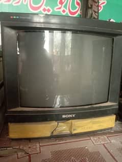 SONY 14" inch television with wall stand