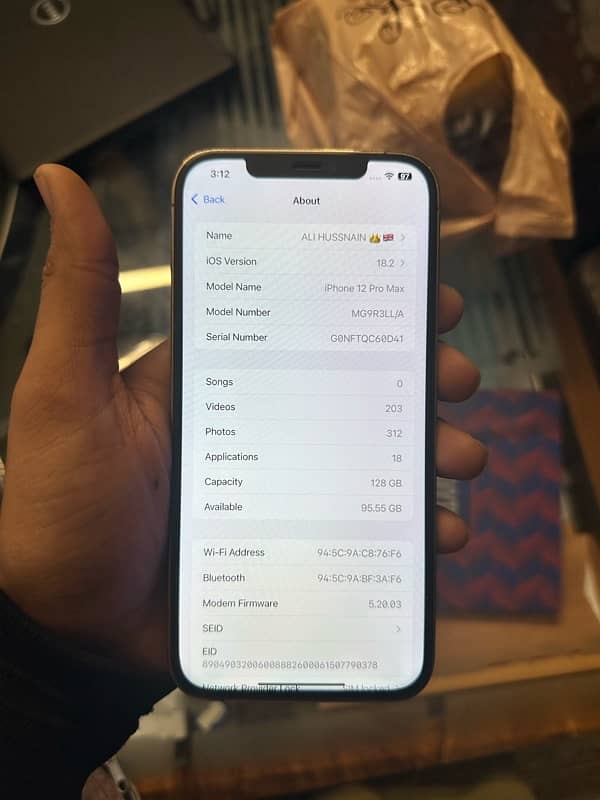 iPhone 12 Pro Max 128gb all ok non pta 2