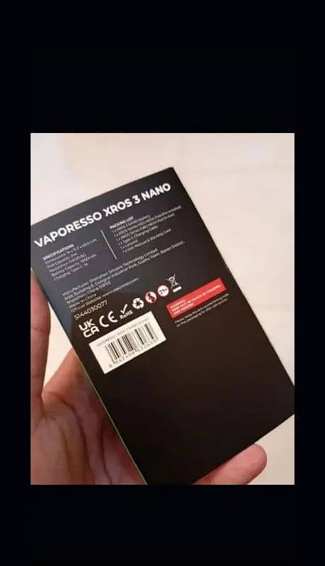 vaporesso xros 3 nano titanium white 0