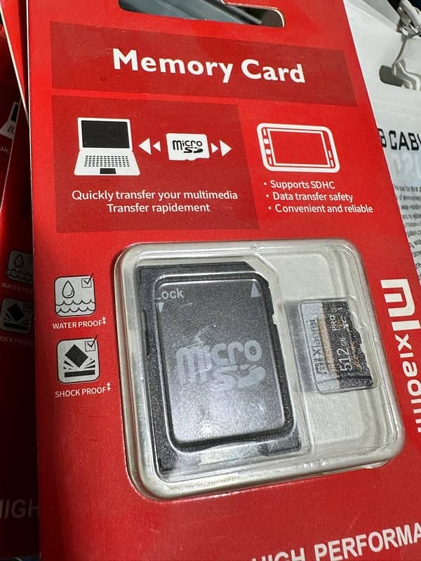 Usb ,otg and memory cards 2tb/512 3