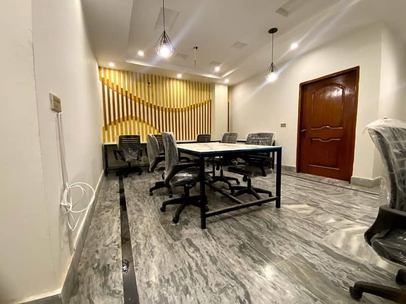 Office flats available for rent in pak Arab society 8