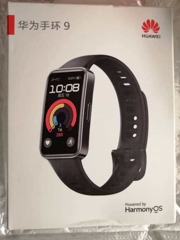 Huawei Band 9 New box packing with all accessories, color black&white 1