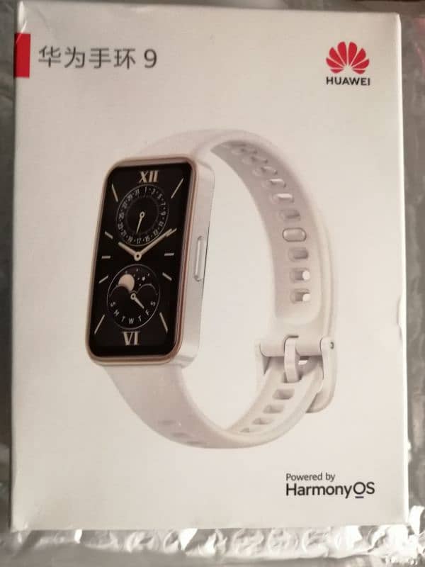 Huawei Band 9 New box packing with all accessories, color black&white 2