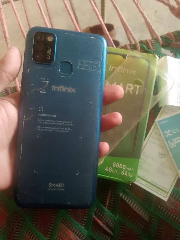 infinix smart 5 3gb 64gb urgent sale 03180987676 0