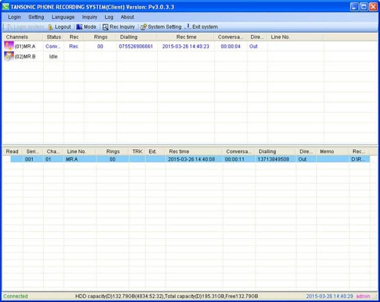 call recording Panasonic T5u4 1