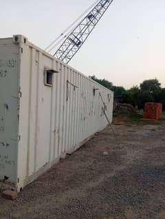 Five 40 x 8 ft. Sea Containers