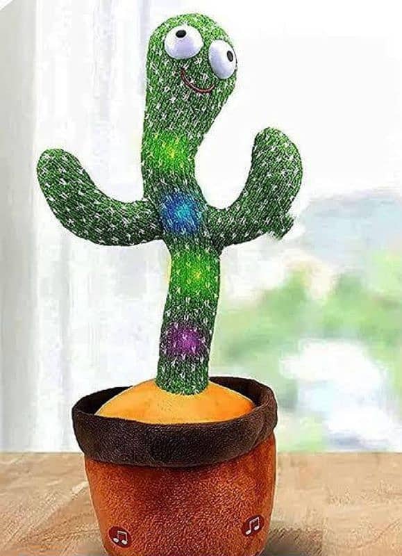 RECHARGEABLE DANCING CACTUS TOY'S 2