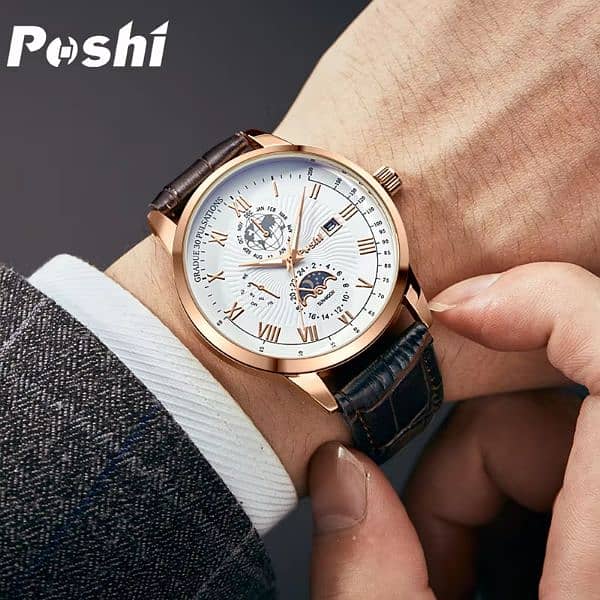 Swiss Brand POSHI Men Watch 1