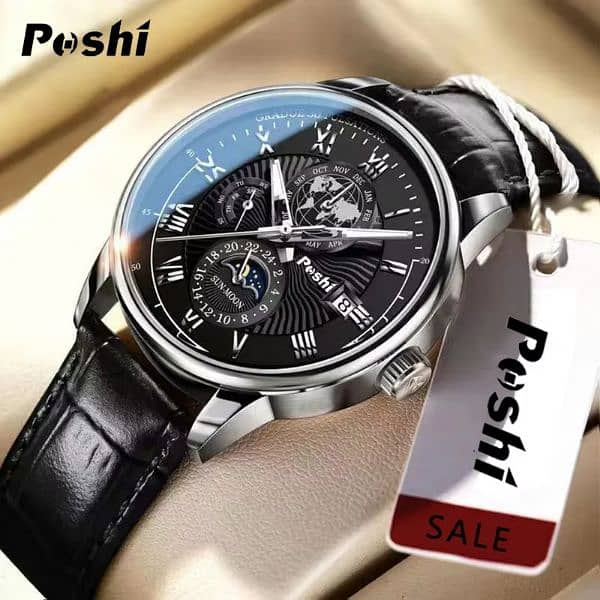 Swiss Brand POSHI Men Watch 2