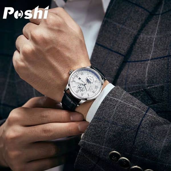 Swiss Brand POSHI Men Watch 3