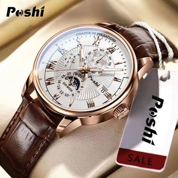 Swiss Brand POSHI Men Watch 4