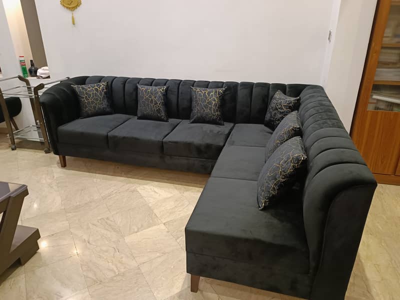 Sofa set - Poshish sofa -  Drawing room sofa - 6 Seater Sofa set 4