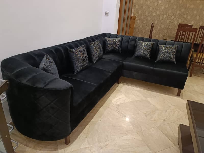 Sofa set - Poshish sofa -  Drawing room sofa - 6 Seater Sofa set 5