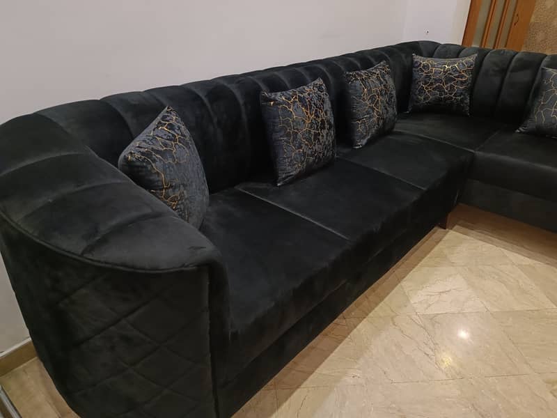 Sofa set - Poshish sofa -  Drawing room sofa - 6 Seater Sofa set 6