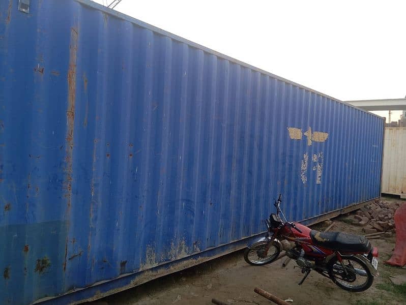 Two 40 x 8 ft. Sea Containers 0