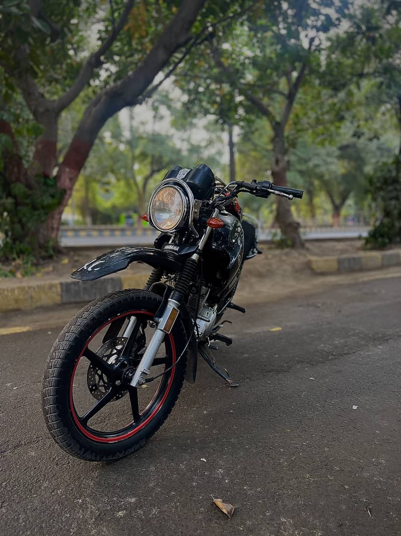 YAMAHA YBR 125G 2022 | YBR BIKE in LAHORE | MAINTAINED YBR | YBR 125G 4